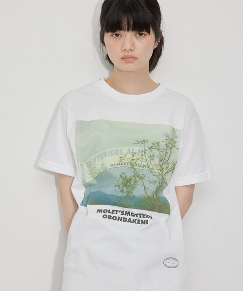 「TANGTANG」 半袖Tシャツ S ホワイト レディース