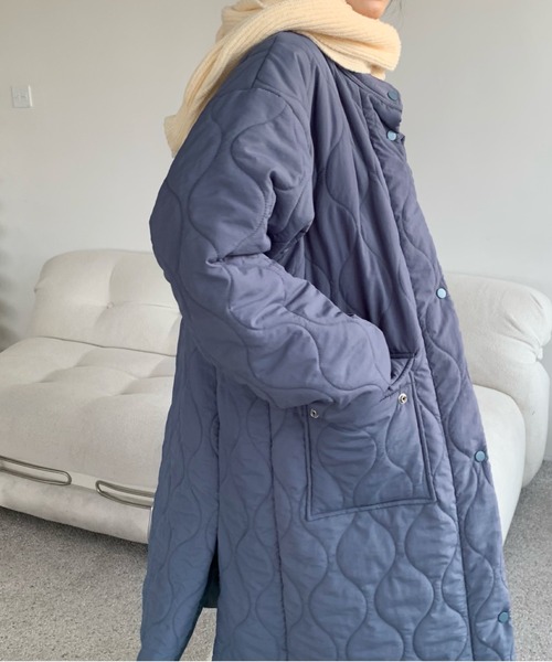 「emi+」 コート M カーキ レディース_画像7