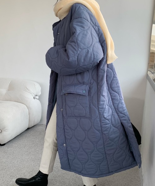 「emi+」 コート M カーキ レディース_画像9