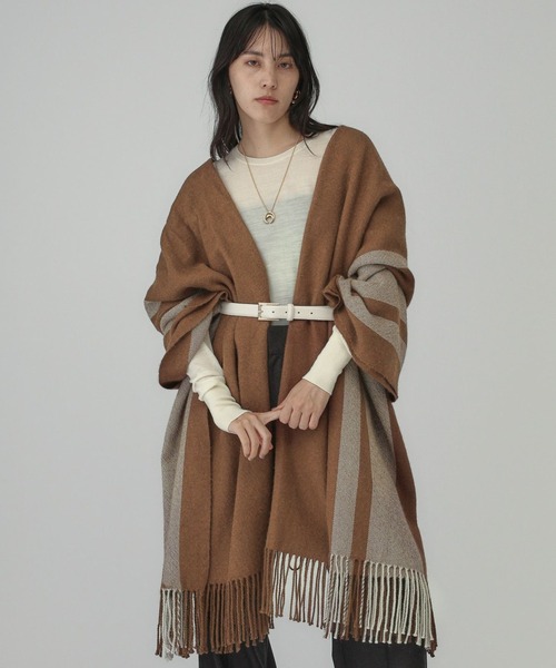 Chaos（カオス） ストール FREE ベージュ レディース : ZOZOTOWN Yahoo