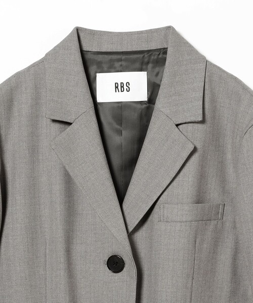 beamsf テーラードジャケット グレーヘリンボーン ビームスF】グレーヘリンボーンジャケット beamsf テーラード