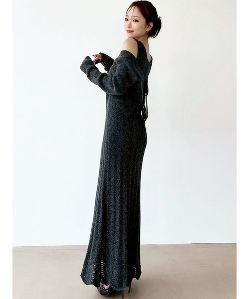 RESEXXY（リゼクシー） ワンピース アンサンブルレースニット