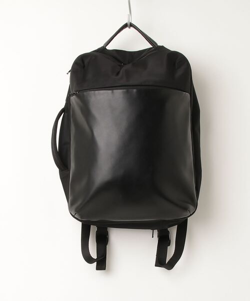 【希少✨】ユナイテッドアローズ　ビューティーアンドユース　リュック　レザー　黒 BEAUTY&YOUTH UNITED ARROWS（ビューティーアンドユース