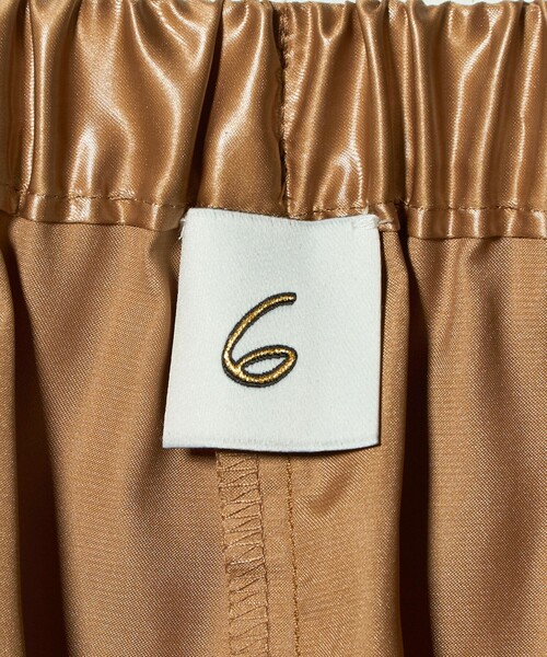 一度使用 6(ROKU) NEW SATIN PANTS サテンパンツ 6（ロク）の「＜6(ROKU)＞NEW SATIN PANTS/パンツ ◇（その他