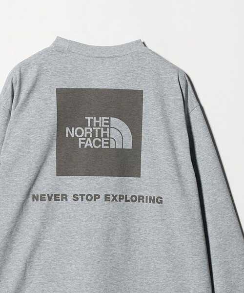 THE NORTH FACE tシャツ 「THE FACE」ロングスリーブ バック