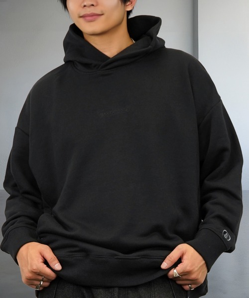 パーカー バックプリント グラフィック ヘビーウェイト 刺繍 ロゴ