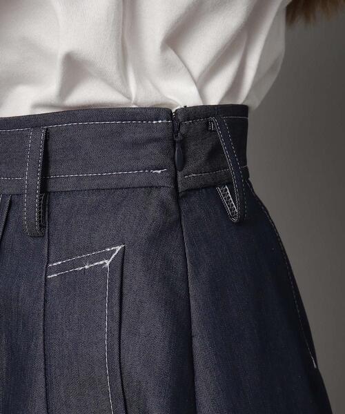 「DRESSTERIOR」 スカート 38 ネイビー レディース