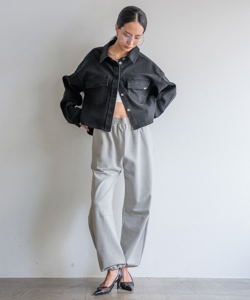 HEREIAM ブラウス シャツ 「HEREIAM」Flexデニムシャツ レディース