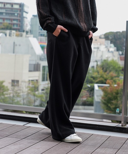 クルトン出品 BEAMS HEART（ビームス ハート） パンツ 「2色展開」メルトン ワイド