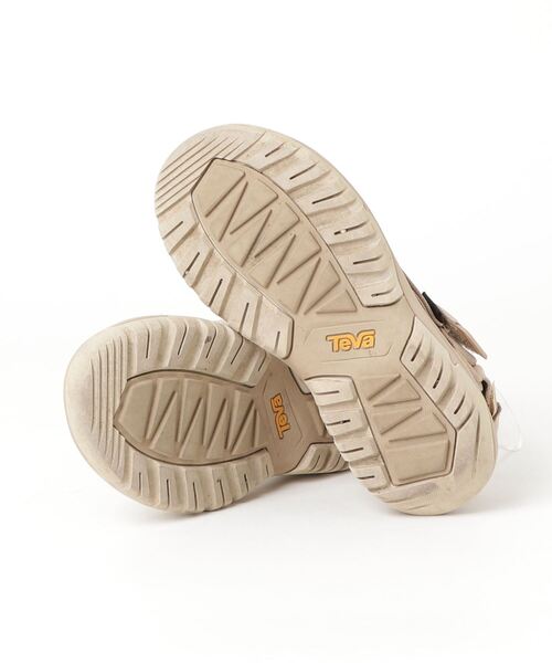 「Teva」 フラットサンダル 24cm ベージュ レディース_画像3