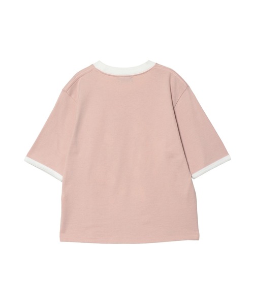 「PAMEO POSE」 半袖Tシャツ FREE ピンク レディース_画像7