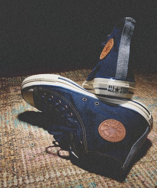 再再値下げ 初代 究極のコンバーターラング 紺 CONVERSE（コンバース） スニーカー ALL STAR AGED BD HI / Wrangler