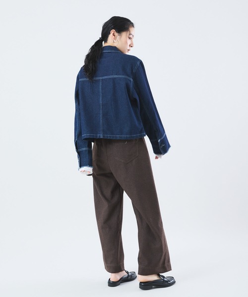 Muscat デニムジャケット gジャン カットオフデニムジャケット