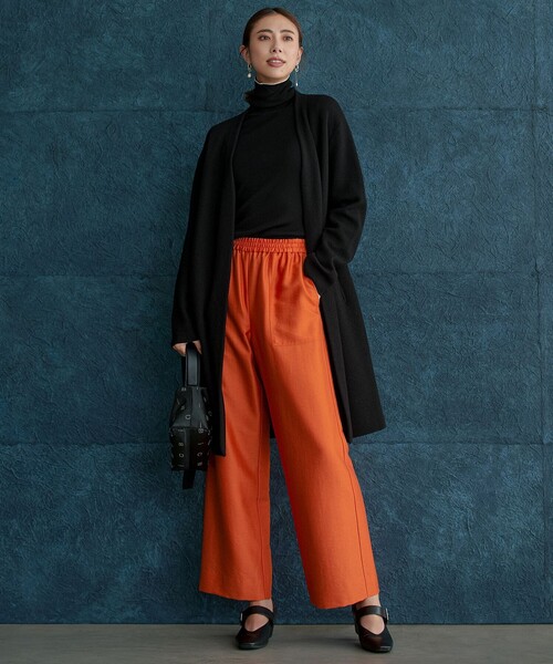 ICB（アイシービー） カーディガン ミルドウール ロングカーディガン