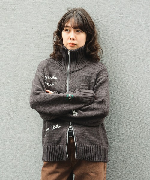 B：MING by BEAMS（ビーミング by ビームス） ニット セーター 手書き