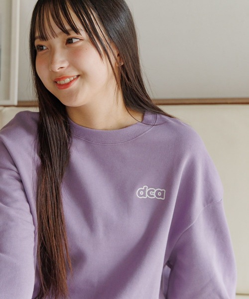 GLOBAL WORK（グローバルワーク） トレーナー USAP刺繍スウェット/AND