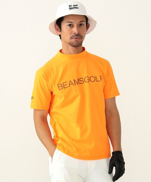 BEAMS GOLF（ビームス ゴルフ） 半袖Tシャツ M オレンジ メンズ