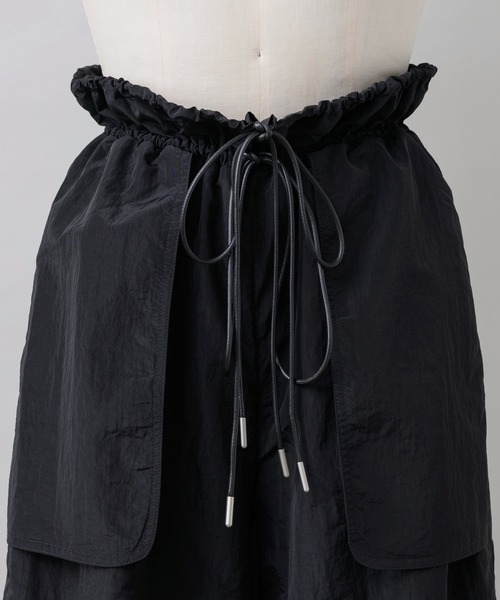 「musubore」 イージーパンツ 1 ホワイト レディース_画像6