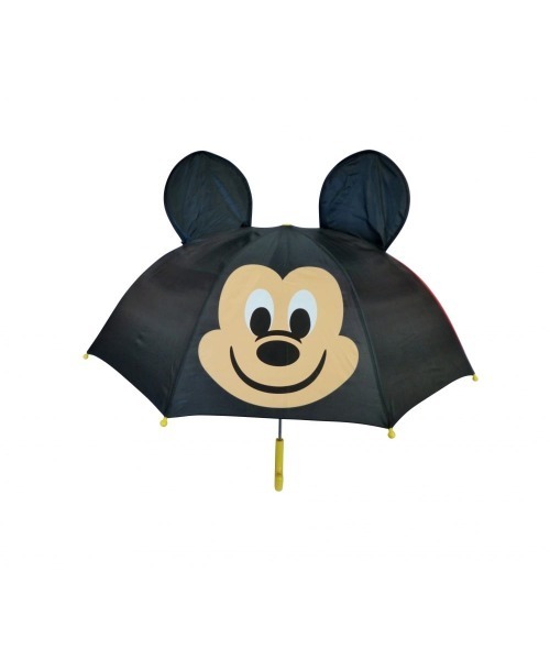 W・ディズニー・W ミッキー耳付き傘(補修必要の可能性あり) Disney（ディズニー） 傘 耳付き傘 ミッキー 47cm キッズ 子供 男の子