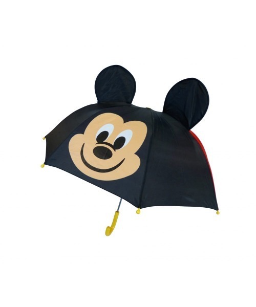 W・ディズニー・W ミッキー耳付き傘(補修必要の可能性あり) Disney（ディズニー） 傘 耳付き傘 ミッキー 47cm キッズ 子供 男の子