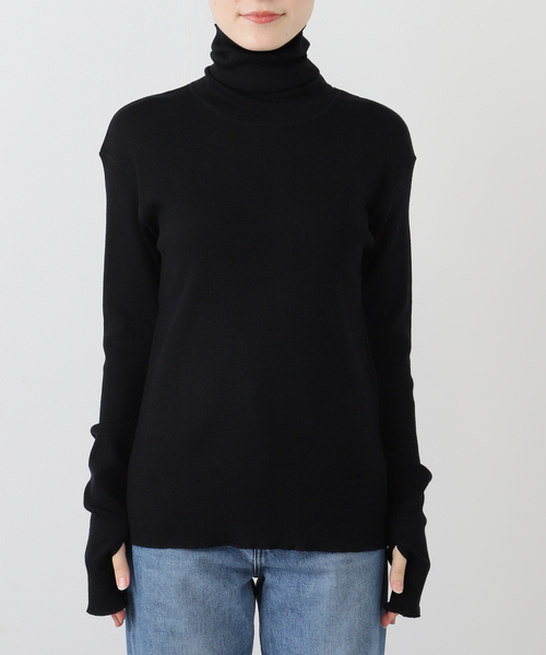 ドゥーズィエムクラス　rib タートル　指ぬき Deuxieme Classe（ドゥーズィエムクラス） tシャツ rib タートル