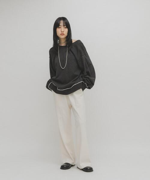 KBF パンツ イージーフレアパンツ レディース : ZOZOTOWN Yahoo!店