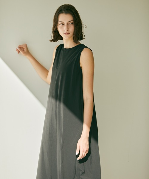 「Julier Yoga and Relax」 ノースリーブワンピース FREE ベージュ レディース_画像4