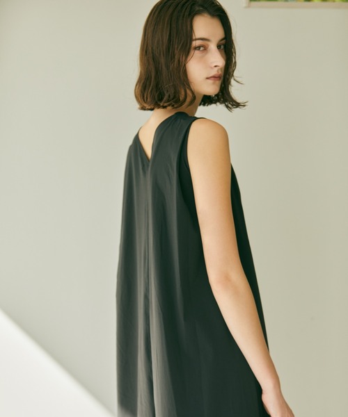 「Julier Yoga and Relax」 ノースリーブワンピース FREE ベージュ レディース_画像5