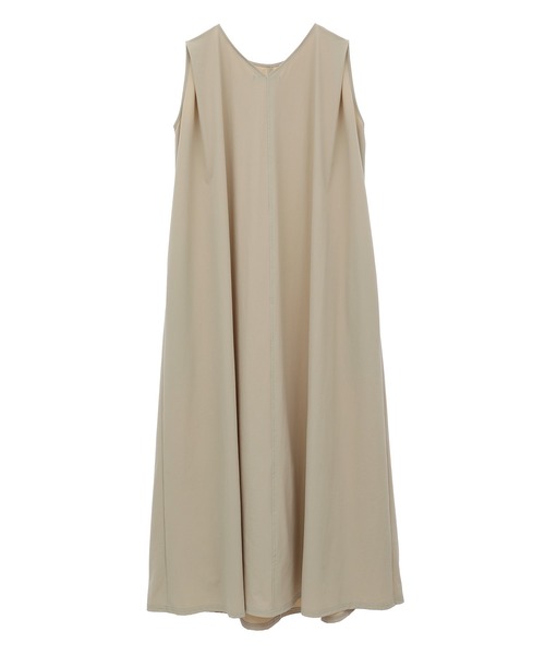 「Julier Yoga and Relax」 ノースリーブワンピース FREE ベージュ レディース_画像9