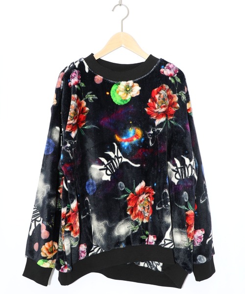 ScoLar（スカラー） tシャツ 153696：スカラー柄展開フランネルプル