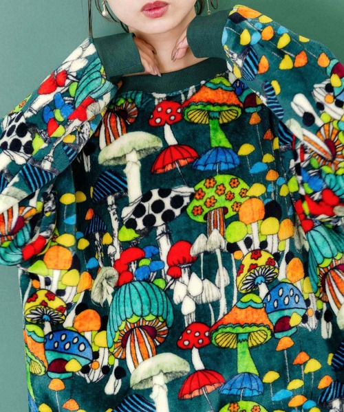 ScoLar（スカラー） tシャツ 153696：スカラー柄展開フランネルプル