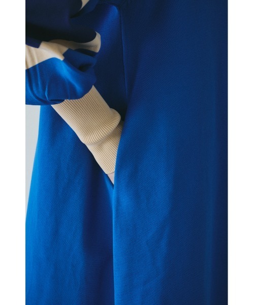 HeRIN.CYE ワンピース Line sleeve knit dress ラインスリーブニット