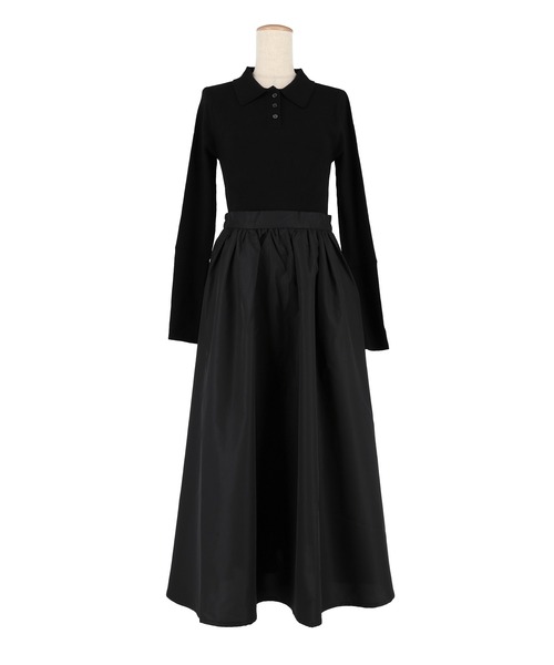 coca（コカ） ワンピース ポロニットドッキングワンピース : ZOZOTOWN