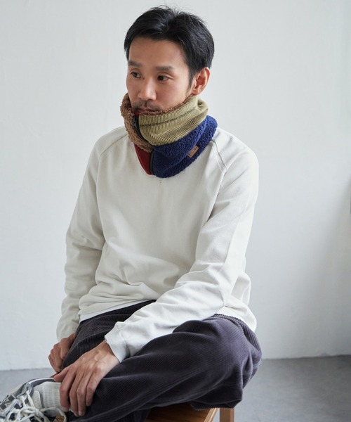 KRIFF MAYER（クリフメイヤー） ネックウォーマー スヌード 切り替え