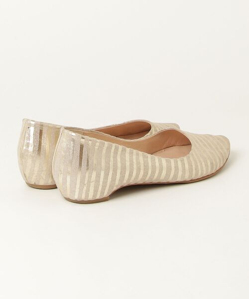 「tsumori chisato WALK」 フラットパンプス 24cm ゴールド レディース_画像2