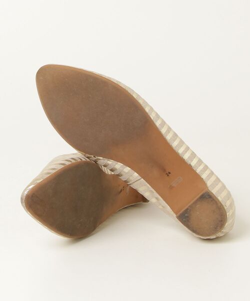 「tsumori chisato WALK」 フラットパンプス 24cm ゴールド レディース_画像3