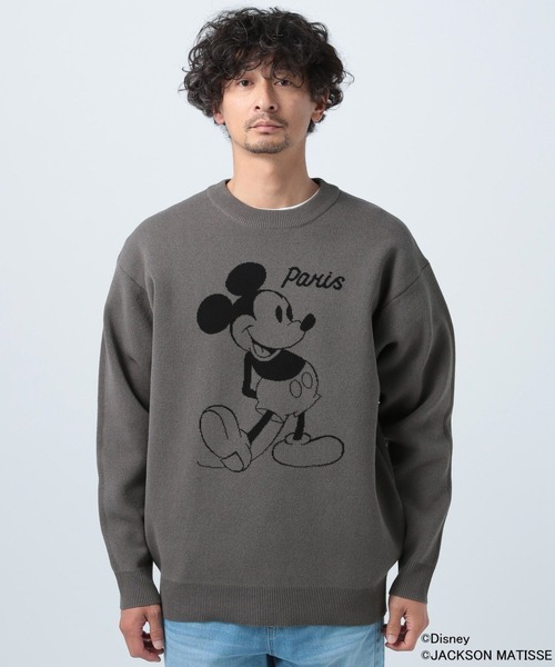 「JACKSON MATISSE」 長袖ニット FREE スカイブルー メンズ_画像3