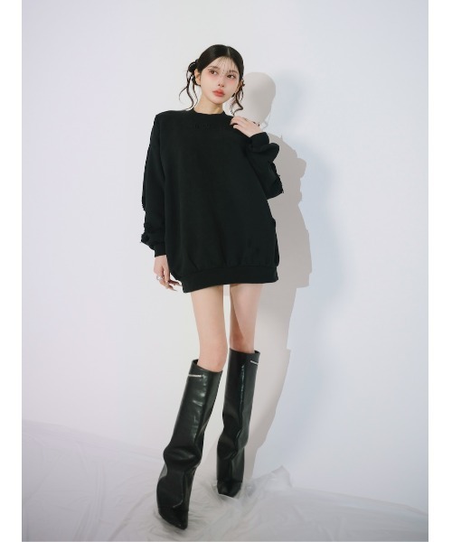 Darich（ダーリッチ） スウェットカットソー FREE ホワイト レディース