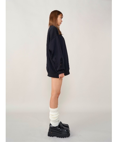 Darich（ダーリッチ） スウェットカットソー FREE ホワイト レディース