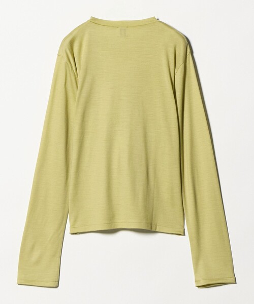 6 tシャツ 「6(ROKU)」ビスチェ トップス イエロー レディース