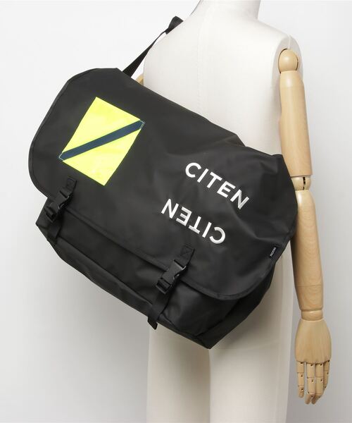 「CITEN」 メッセンジャーバッグ FREE ブラック メンズ_画像2
