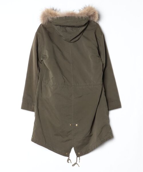 「Spick & Span」 モッズコート 38 グリーン レディース_画像2