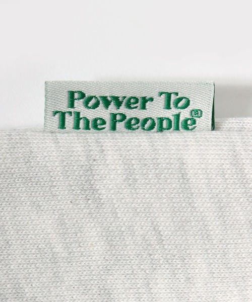 POWER TO THE PEOPLE（パワートゥーザピープル） トレーナー