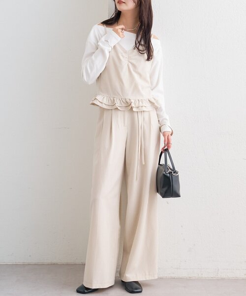 mystic ミスティク ビスチェキャミset up mystic（ミスティック）の「ビスチェキャミSETUP（ワンピース）」 - WEAR