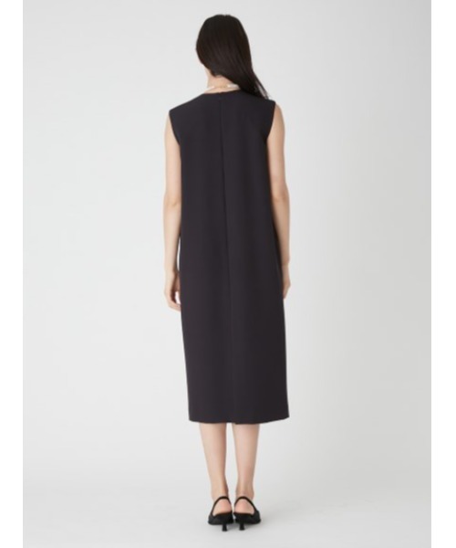 「Mila Owen」 ノースリーブワンピース 1 グレー レディース_画像5