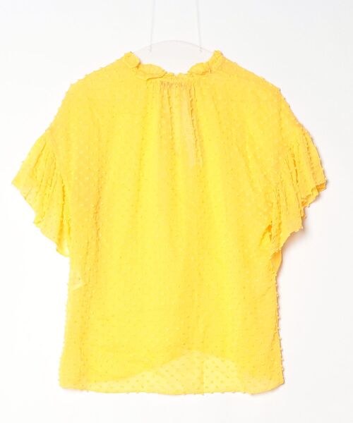 「Alice+Olivia」 半袖ブラウス X-SMALL イエロー レディース_画像2