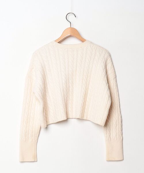 「martinique」 長袖ニット - ベージュ レディース_画像2