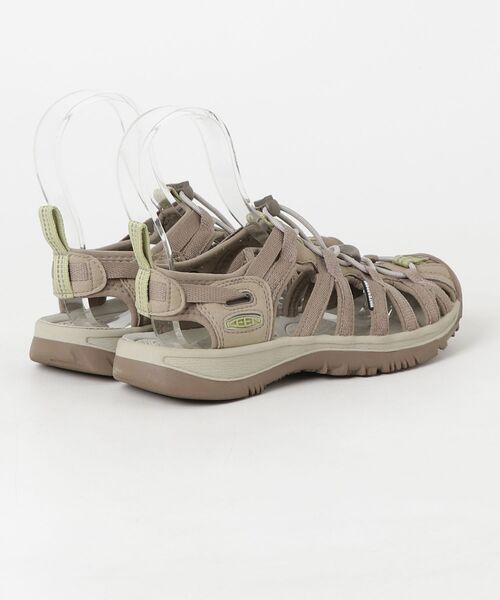 「KEEN」 フラットサンダル 23cm ベージュ レディース_画像2