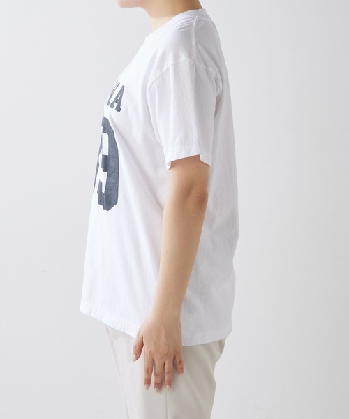 「Whim Gazette」 半袖Tシャツ FREE ネイビー レディース_画像3