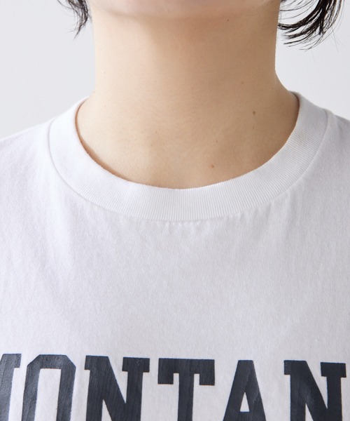 「Whim Gazette」 半袖Tシャツ FREE ネイビー レディース_画像5